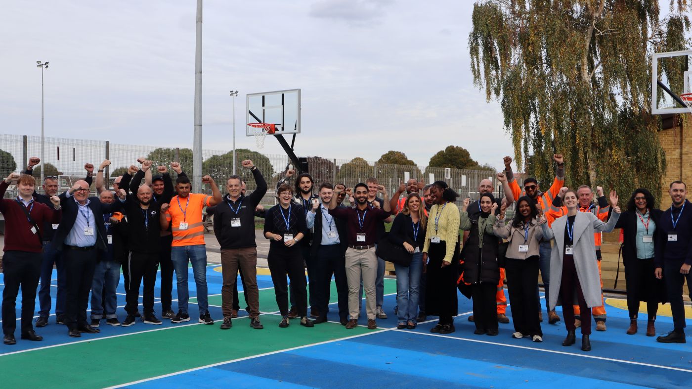 School Playground Construction: Giving Back to the Enfield Community