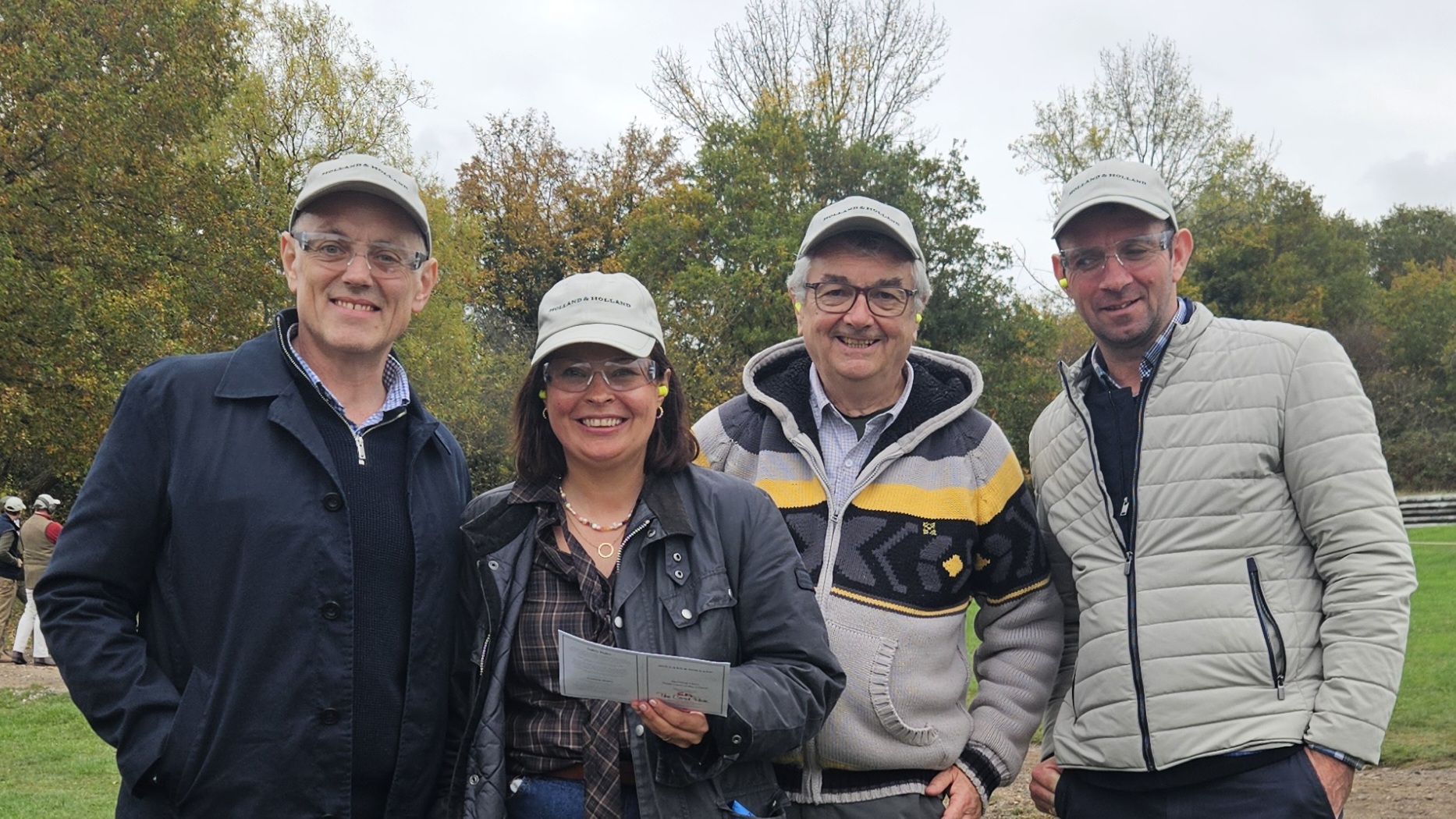 Attending the Anderson Foundation Charity Shoot at Holland & Holland