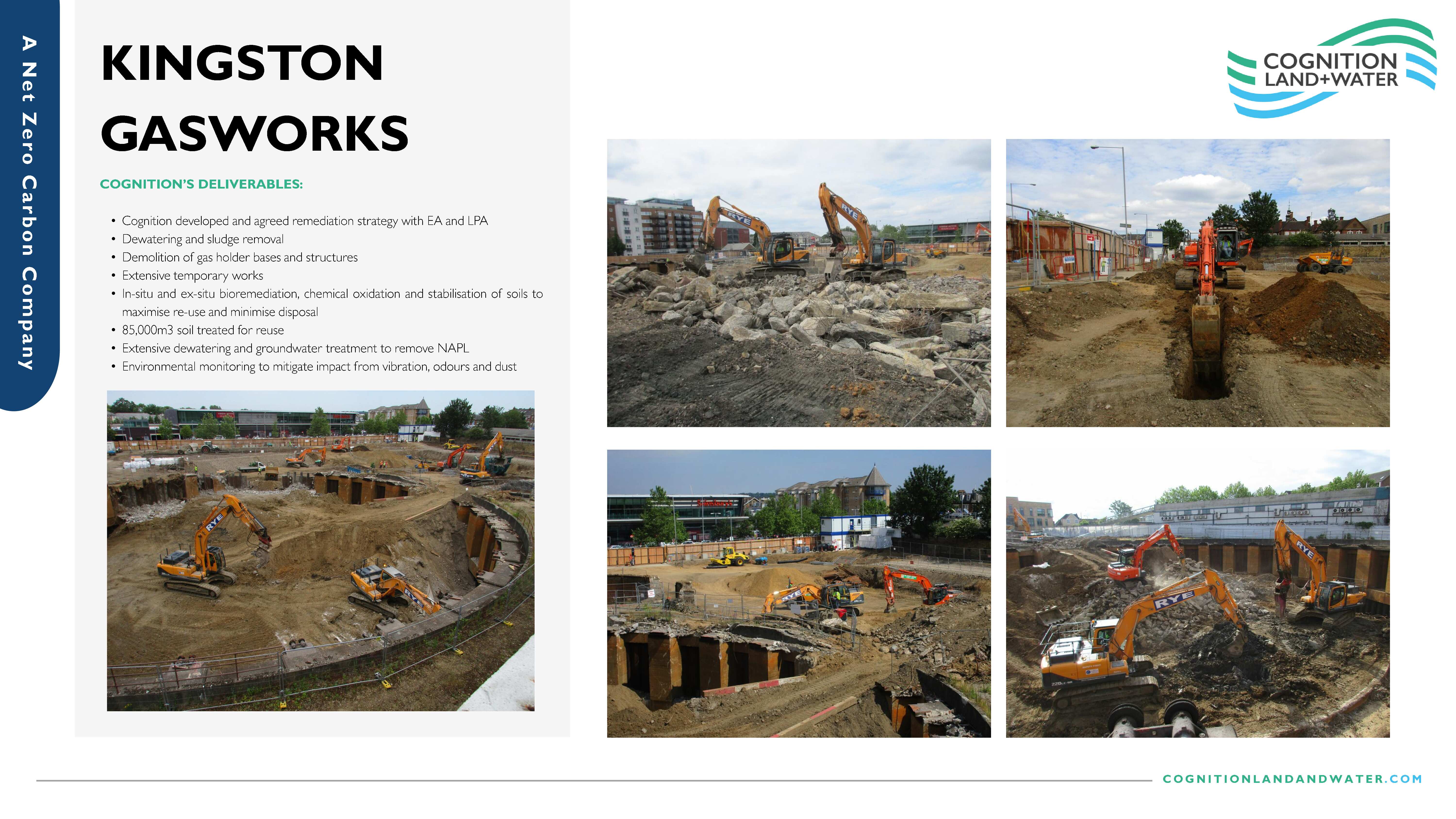 Cognition&rsquo;s Expertise Transforming Former Gasworks Sites